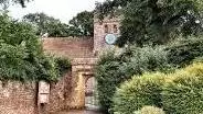 wytham scene with church
