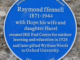 hill end blue plaque