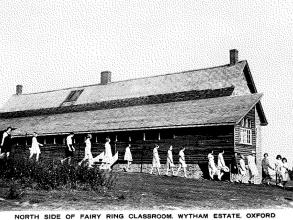 north side of fairy ring classrooom  wytham